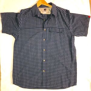 Northface Mens Button Down Short Sleeves Shirt